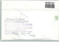 57632 W5232 Flammersfeld FOTO KEINE AK Pension Waldesruh