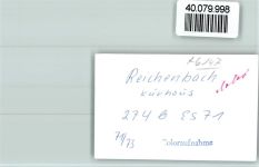 64686 W6147 Reichenbach , Odenw FOTO KEINE AK Kurhaus Terrasse