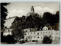 O9651 Adorf , Vogtl - Ortsansicht Café Vogtland