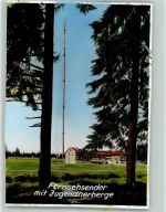W3396 Torfhaus , Harz Fernsehsender mit Jugendherberge Jugendherberge FOTO KEINE AK