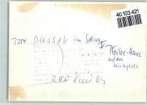 37586 W3354 Dassel , Solling FOTO KEINE AK Pfeiler Haus