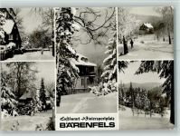 01773 O8242 Bärenfels - Ortsansichten Mehrfachaufnahme Winteraufnahme