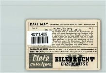 Winnetou Karl May Eilebrecht Sammelbild Serie 1 Karl May Foto AK