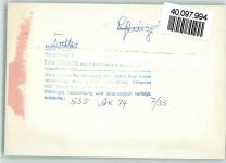 57413 W5950 Fretter FOTO KEINE AK See
