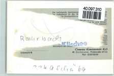 57399 W5942 Rahrbach FOTO KEINE AK KAB-Heim auf der Wiese