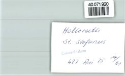 53940 W5374 Hollerath FOTO KEINE AK Statue Jesu am Kreuze