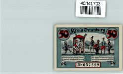 Dramburg Drawsko Pomorskie - Notgeld