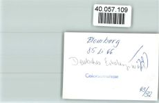 32825 W4933 Blomberg , Lippe FOTO KEINE AK Deutsches Erholungswerk