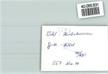 34516 W3546 Vöhl FOTO KEINE AK Gasthaus Höbel