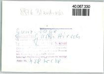 87544 W8976 Blaichach , Allgäu FOTO KEINE AK Gasthof Hirsch