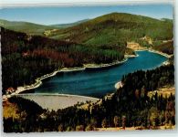 W7564 Forbach , Baden Luftaufnahme Schwarzenbach-Talsperre Talsperre
