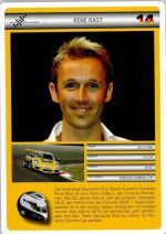 Rene Rast Porsche Rennfahrer Autogrammkarte Motorsport