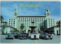 Miami - Vier Rollce Roys vor dem Hotel