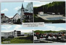 69483 W6948 Wald-Michelbach - Schwimmbad , Schule