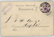 37671 W3470 Höxter - Ganzsache , Stempel Heinrich Klingemann