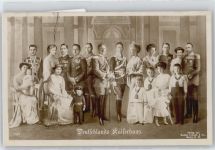 Deutschlands Kaiserhaus , schöne Fotomontage Adel