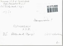 90552 W8505 Röthenbach a d Pegnitz - Foto-Karte