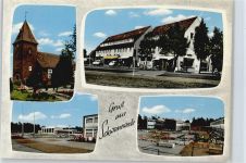 28790 W2822 Schwanewede - Haus Baum Auto Kirche Blumen