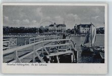18225 O2565 Kühlungsborn , Ostseebad - Steg Boot Meer Strand