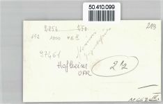 97461 W8729 Hofheim , Unterfr - Foto-Karte