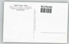 97440 W8727 Werneck - Hotel Krone - Post