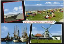 25718 W2228 Friedrichskoog , Dithm - Windmühle