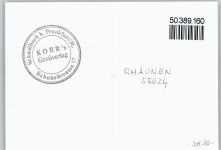 55624 W6572 Rhaunen , Hunsrück - Foto-Karte