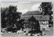34593 W3589 Rengshausen , Hess - Haus Baum Brunnen Mauer