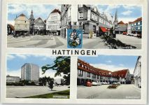 45525 W4320 Hattingen , Ruhr - Markt Auto Wappen Krankenhaus