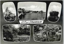 25876 W2251 Schwabstedt - See Kirche Brücke