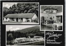 34549 W3593 Edersee - Lampe Tisch Stuhl Haus Baum