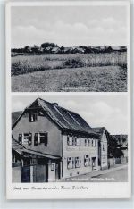 61184 W6367 Karben - Metzgerei Wirtschaft Barth Gesamtansicht