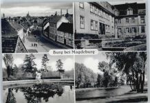 39288 O3270 Burg b Magdeburg - Hauptstrasse