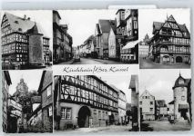 35274 W3575 Kirchhain - Cafe, Kirche, Rathaus