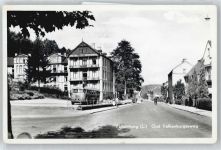 6301 Valkenburg aan de Geul 1957 Foto AK Omnibus Oud Valkenburgerweg Hotel Rooding AK