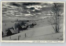 01773 O8242 Schellerhau - Winterbild, Orstansicht, Kirche, Fotokarte