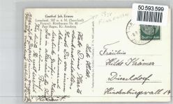 57413 W5950 Finnentrop - gel. 8.8.36, Lenscheid, Lenne - und Glingetal, Fotokarte