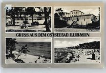 17509 O2205 Lubmin - Erholungsheim Adolf Diesterweg, Hotel am Meer