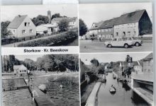 15859 O1233 Storkow , Mark - Am Markt, Freibad, Schleuse