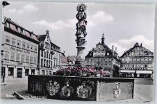 73072 W7076 Schwäbisch Gmünd - Marktplatz, Brunnen