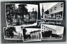 65439 W6093 Flörsheim am Main - Kirche, Teilansichten
