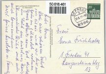 95688 W8591 Friedenfels - gel. 31.08.71, Teilansicht