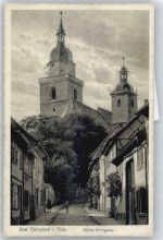 99955 O5822 Bad Tennstedt - Kleine Kirchgasse, Kirche