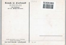 96317 W8640 Kronach , Oberfr - Künstlerkarte
