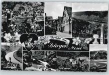 56332 W5401 Burgen , Mosel - Ruine Waldeck