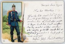 Regiment WK I Uniform Gebrauchsspuren