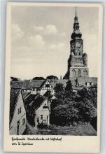 17489 O2200 Greifswald , Hansestadt - Kirche