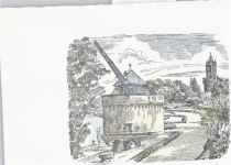 56626 W5470 Andernach - Künstlerkarte, Wasserturm