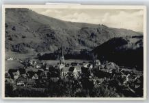 79677 W7869 Schönau im Schwarzwald - Luftaufnahme, Kirchturm