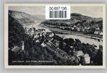 01829 O8306 Wehlen Stadt - Landpoststempel Weissig